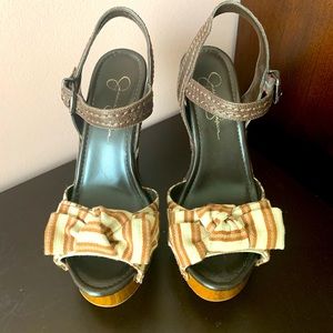 Jessica Simpson platform sandals size 8.